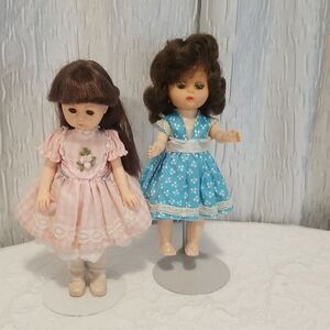 Vtg dolls late 50's and 60's Estate sale find GC Ginny 1977